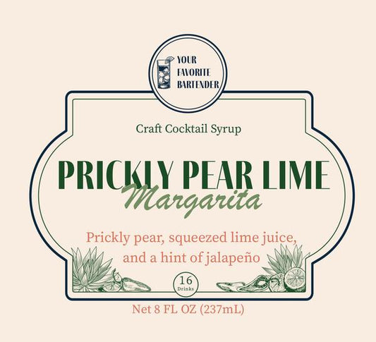Prickly Pear Lime Margarita